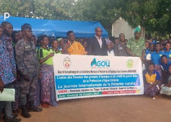 Agou/ journée internationale de la femme rurale : L’union des femmes des groupes d’épargne et de crédit du Grand Kolo à l’honneur