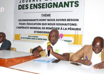 Journée mondiale de l’enseignant : « promouvoir l’équite genre et plaider pour pallier à la pénurie d’enseignants », des vœux de la FESEN