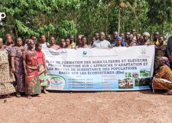 Bas-Mono/Résilience au changement climatique:  des agriculteurs et éleveurs formés sur l’approche « EBA »