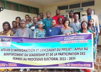 Kozah/projet d’appui au renforcement du leadership féminin:  un atelier d’imprégnation et de lancement à Kara