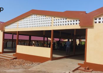 ANADEB plateaux visite les chantiers de construction des nouveaux marchés d’Apeyeme, Elé et Agavé
