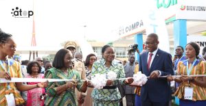 Atop.tg La ministre Mivedor Sambiani ouvre officiellement la 18e foire internationale de Lome 2