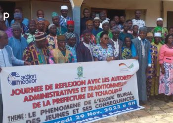 Tchaoudjo/Lutte contre l’exode rural des jeunes :  L’association PSAS implique les autorités administratives et traditionnelles
