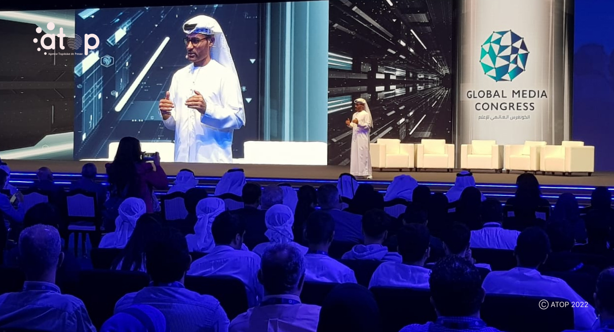 Le 2ème congrès mondial des médias prend fin sur l’annonce de la tenue prochaine de la COP 28 aux Emirats Arabes Unis 1 Atop.tg Le 2eme congres mondial des medias prend fin sur lannonce de la tenue prochaine de la COP 28 aux Emirats Arabes Unis