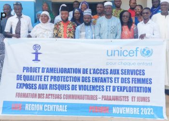 Tchamba/Protection des enfants et des femmes contre les violences:  Le GF2D a formé vingt-cinq parajuristes et acteurs communautaires