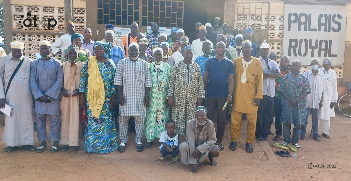 Atop.tg des leaders communautaires de Mango instruits sur les sanctions prevues par les textes juridiques