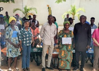 Agoè-Nyivé/du matériel agricole à 25 producteurs maraichers