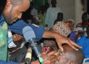 Chirurgie de la cataracte :  le CMS de la maison du Hadj offre des soins à 400 personnes du Grand Lomé 