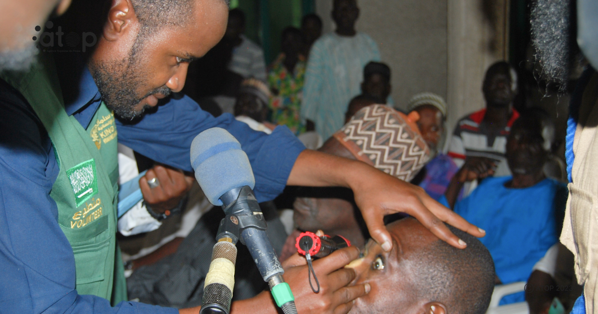 Atop.tg le CMS de la maison du Hadj offre des soins a 400 personnes du Grand Lome