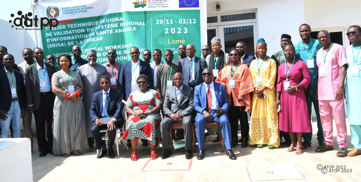 Atop.tg les acteurs des services veterinaires des pays membres en atelier de validation