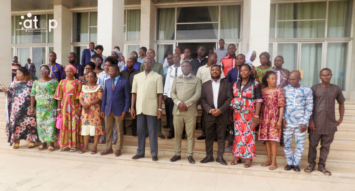 Atop.tg les dirigeants des TMPE en formation a Kara