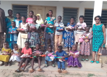 Nativité : Les enfants déshérités de la région Maritime bénéficient de jouets et kits alimentaires