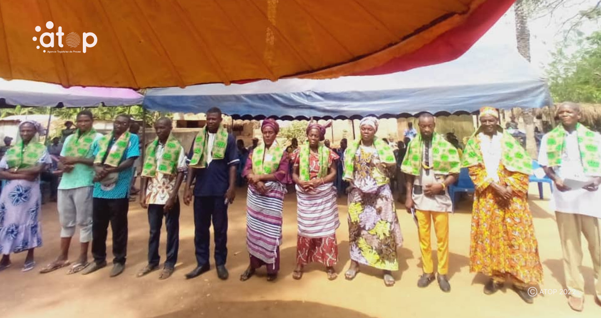 Avé / le nouveau bureau du CVD de Zogbepimé installé 1 Atop.tg le nouveau bureau du CVD de Zogbepime installe