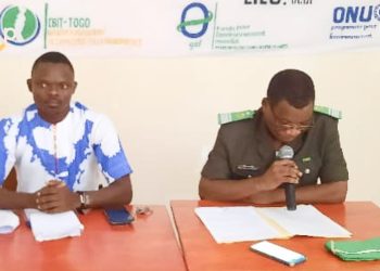 Collecte des données d’activités pour le mécanisme de MNV :  L’ONG AEC a sensibilisé les élus locaux et OSC de la centrale à Sokodé