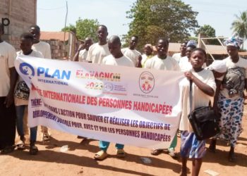 Est–Mono/La 31ème journée internationale des personnes handicapées, célébrée à Elavagnon