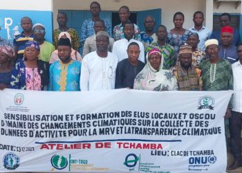 Tchamba/mécanisme national de MNV:  L’association AEC a sensibilisé les élus locaux et OSC sur la collecte des données d’activités