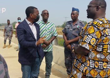 Dankpen/reforme foncière pour l’accroissement de la productivité agricole:  le ministre Adédzé constate l’état d’évolution des travaux