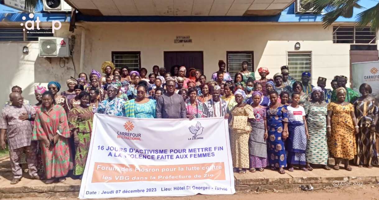 Atop.tg un forum sur les violences basees sur le genre a Tsevie