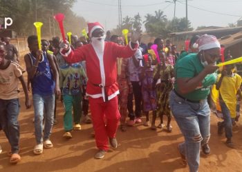 Tchaoudjo/célébration de la fête de la nativité : Le « Village du Père Noël » donne du sourire et de la joie aux enfants à Sokodé