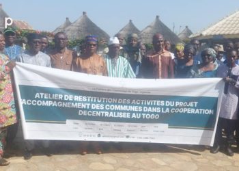 Tchaoudjo/Coopération décentralisée : Les activités du Projet d’accompagnement des communes du Togo restituées dans la Centrale