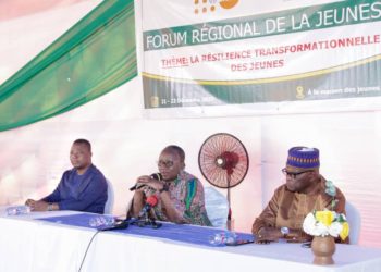 Préparatifs de la semaine nationale de la jeunesse : La ministre Myriam Dossou D’Almeida clôture le forum des jeunes de la région Centrale à Sokodé