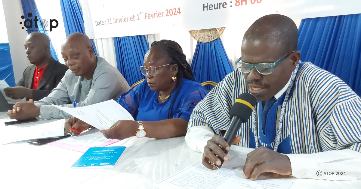 Atop.tg formation des artistes des plateaux sur le statut de lartiste a Atakpame