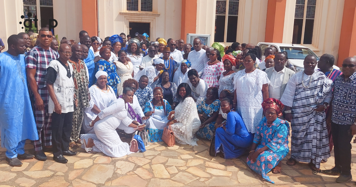 Atop.tg une messe daction de grace pour remercier le seigneur