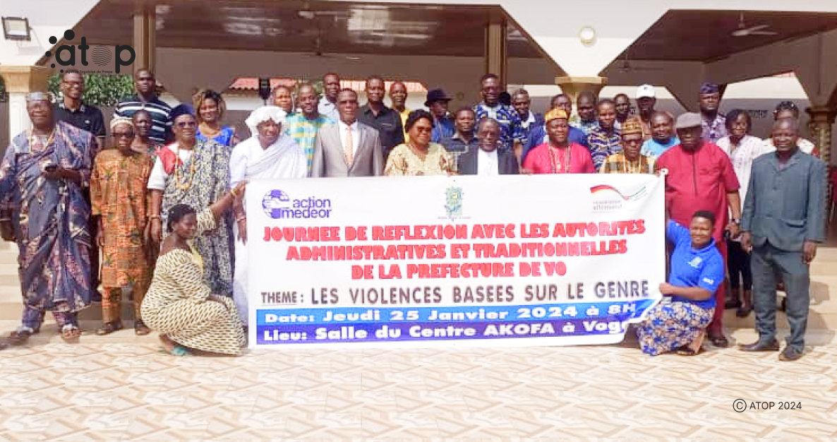 Vo : Des autorités locales sensibilisées sur les Violences Basées sur le Genre 1 Atop.tg Des autorites locales sensibilisees sur les Violences Basees sur le Genre