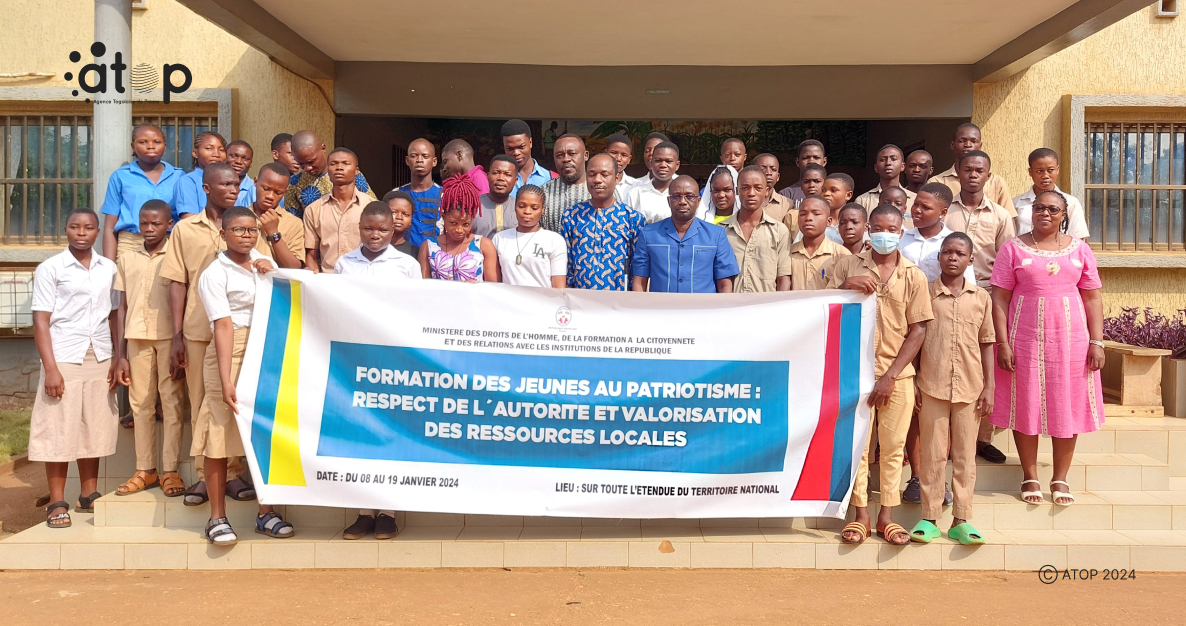 Atop.tg des jeunes sensibilises sur le respect de lautorite et la valorisation des ressources locales