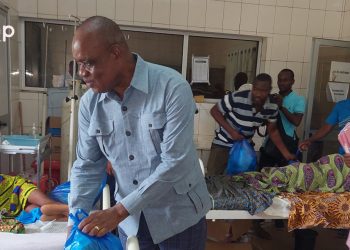 Accident de circulation de Kévé : le maire de Kloto 1 exprime sa compassion aux blessés évacués au CHP de Kpalimé