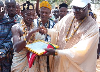 Akébou : le chef village d’Alowonou reconnu dans ses fonctions