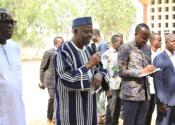 Assoli : le ministre Kokou Hodin en mission d’inspection au CFTP de Bafilo