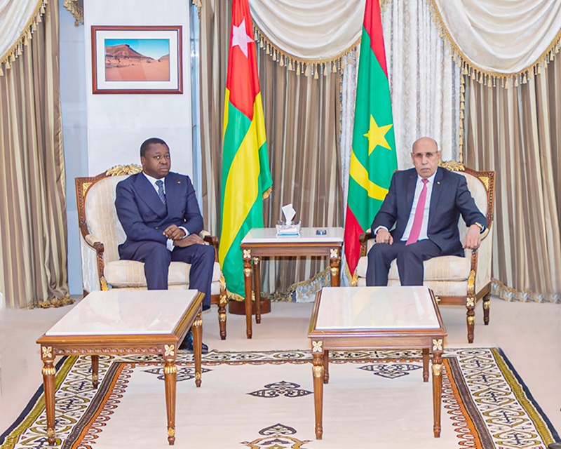 Le chef de l’État, Faure Gnassingbé en visite officielle en Mauritanie 1 Visite officielle du chef de lEtat en Mauritanie