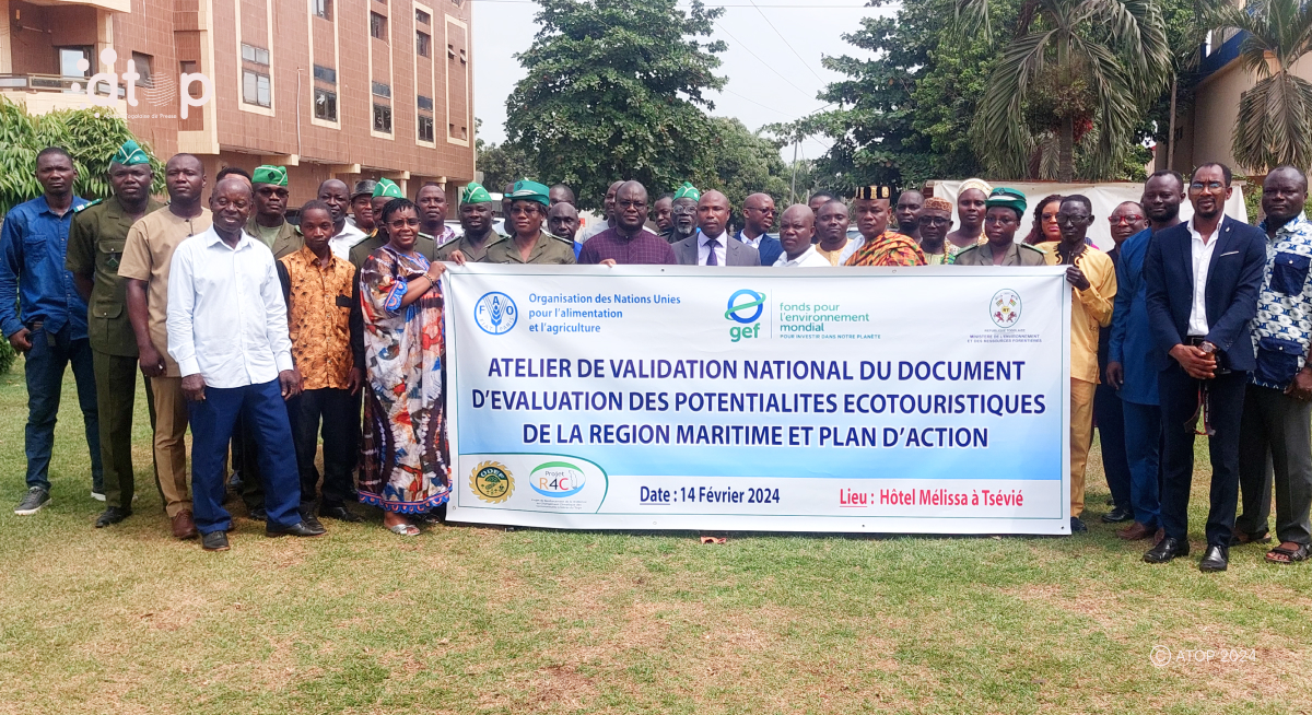 Atop.tg le rapport de letude devaluation des potentialites ecotouristiques de la region maritime valide