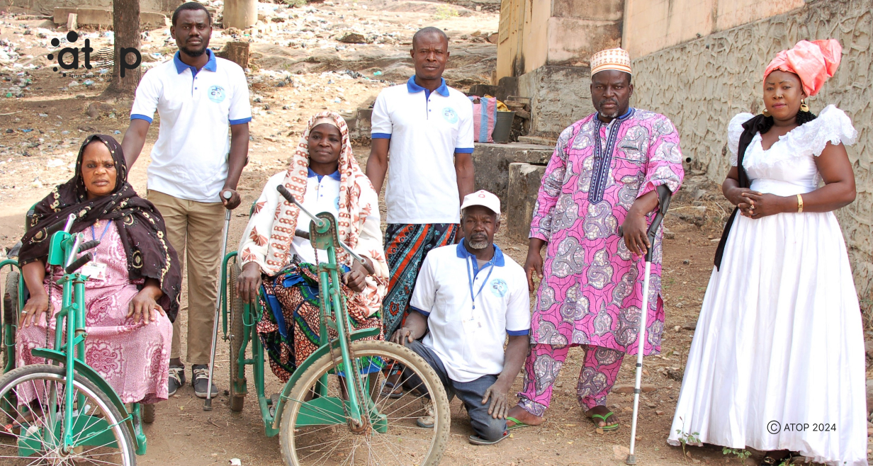 Atop.tg Mme Adhirika Adizatou Gado reconduite a la tete de lAssociation des Personnes Handicapees dAssoli