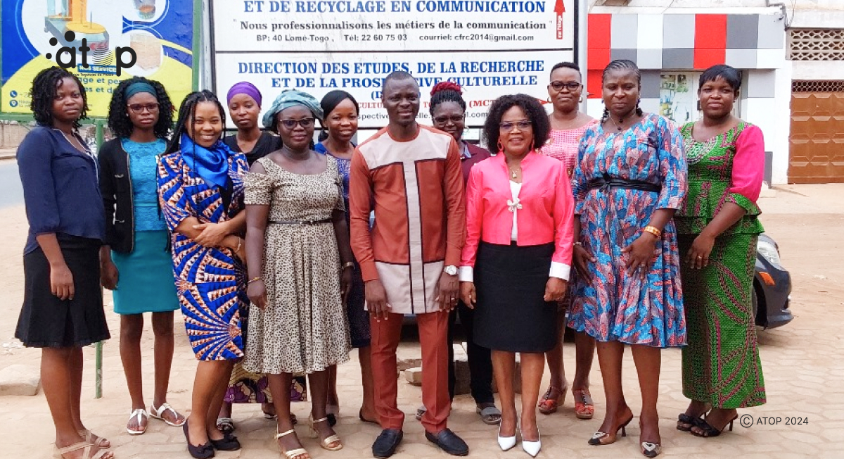 Atop.tg des journalistes specialistes en formation pour une meilleure communication