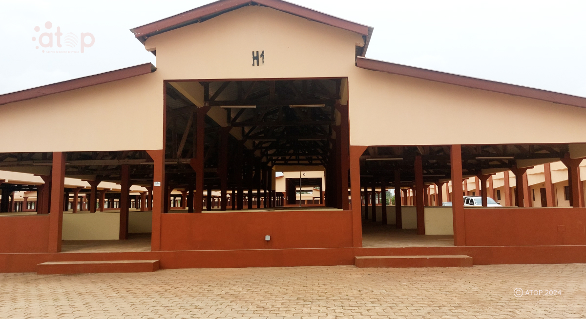 Atop.tg le nouveau marche la maison des jeunes et de la femme de Tsevie inaugures