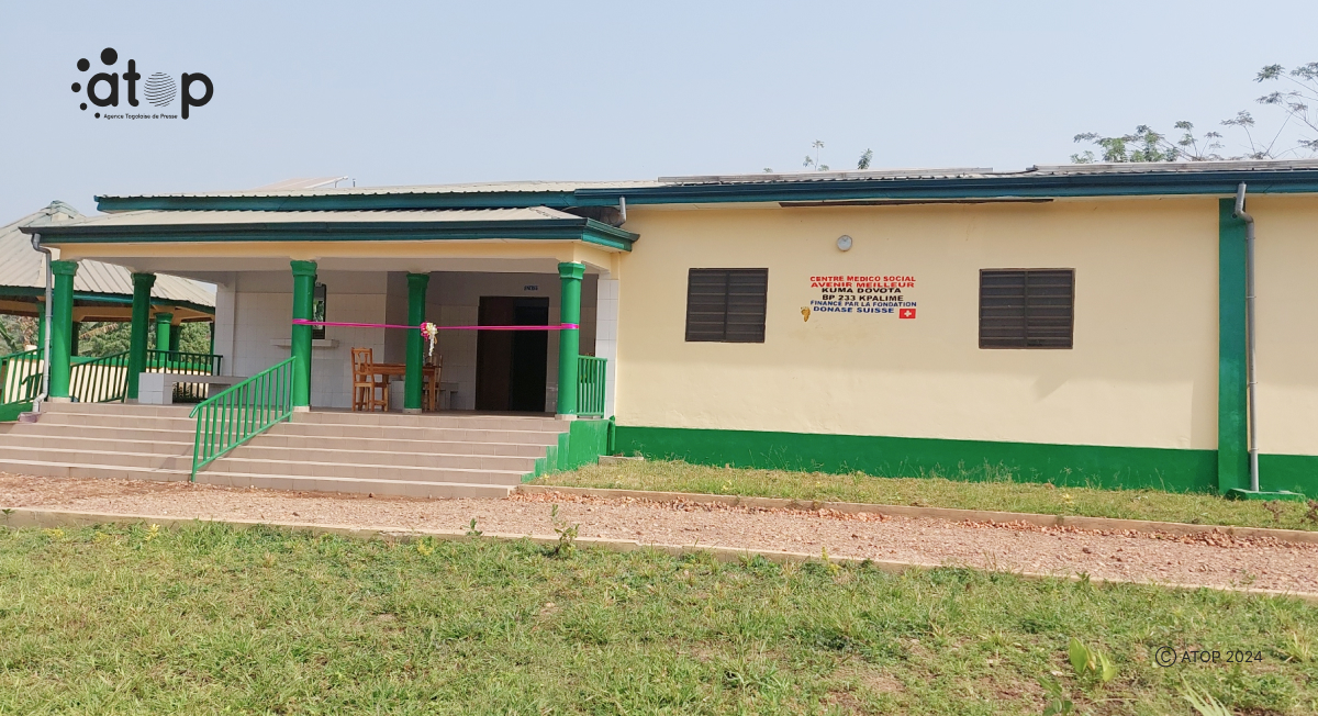 Kloto/santé : le village de Kuma-dovota doté d’un centre médico-social 1 Atop.tg le village de Kuma dovota dote dun centre medico social