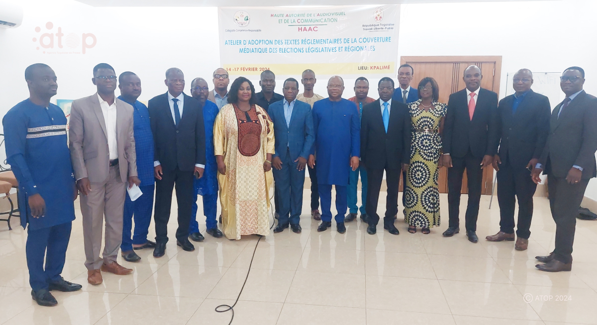 Atop.tg les membres de la HAAC en conclave pour adopter des textes relatifs aux elections legislatives et regionales