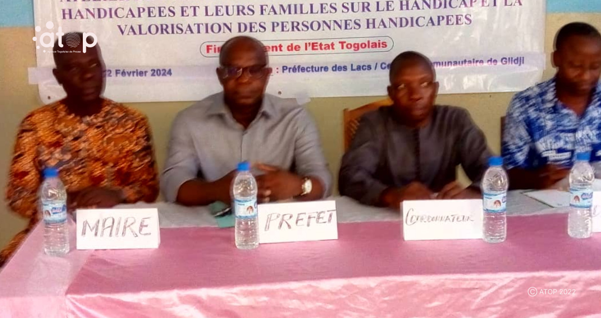 Lacs/Insertion socioprofessionnelle des personnes handicapées : Des personnes handicapées formées à Aného sur leur valorisation 1 Oliver286