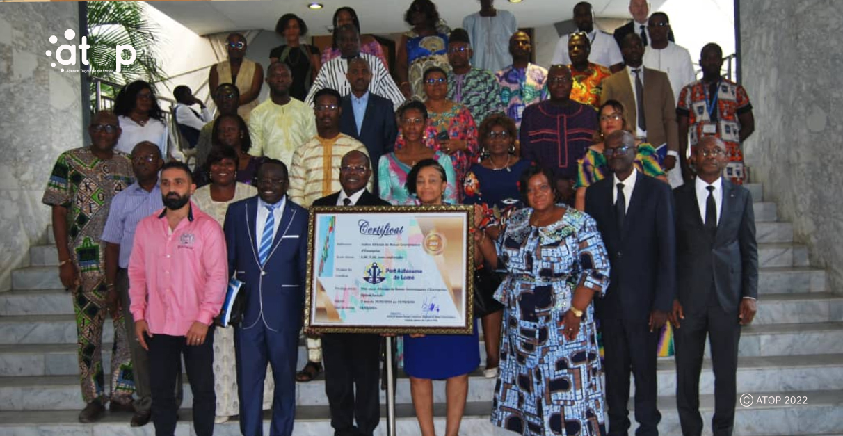 Le Port autonome de Lomé décroche la 2e édition du prix ouest africain de bonne gouvernance d’entreprise 1 Oliver310