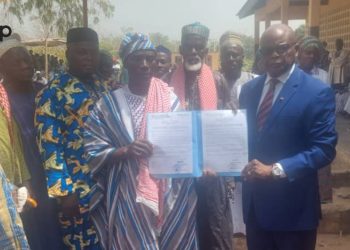Tchaoudjo : Le nouveau chef du village de Tégbridè, Tchassaou Gbéléou confirmé dans ses fonctions