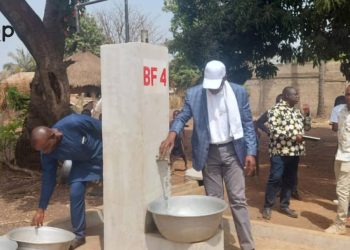 Eau et assainissement : Le ministre d’Etat Yark Damehame a visité des infrastructures dans les préfectures de Sotouboua et Tchaoudjo