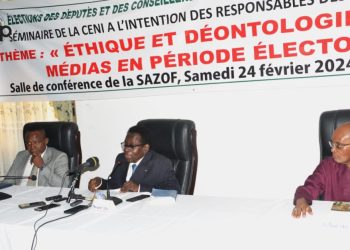 Élections législatives et régionales d’avril 2024 : des responsables des organes de presse formés sur « l’éthique et la déontologie des médias en période électorale »