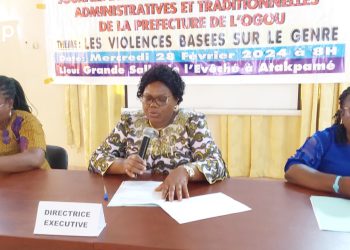 Ogou/violences basées sur le genre : des autorités administratives et traditionnelles appelées à s’impliquer dans la lutte contre ce fléau