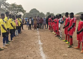 Football: Un tournoi de la non-violence et de la paix lancé dans la commune Tchamba 2