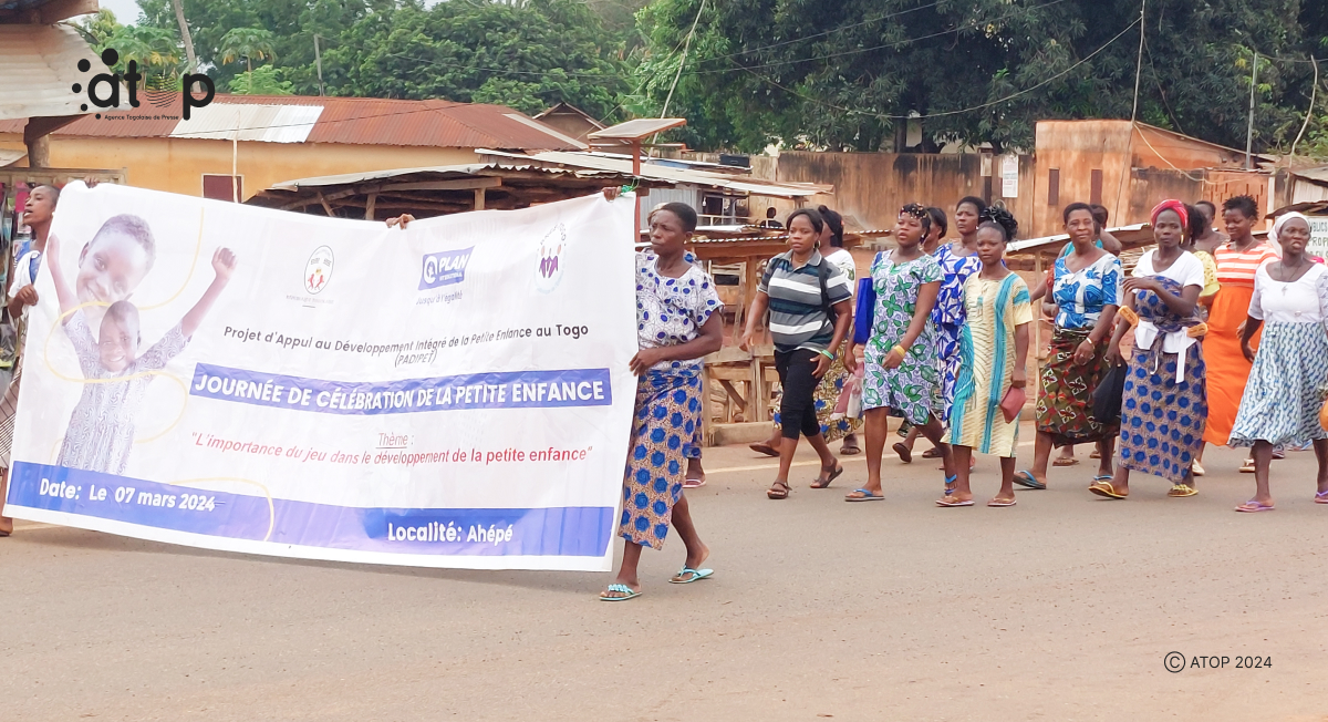 Atop.tg Plan international Togo invite les parents a encadrer au mieux les enfants