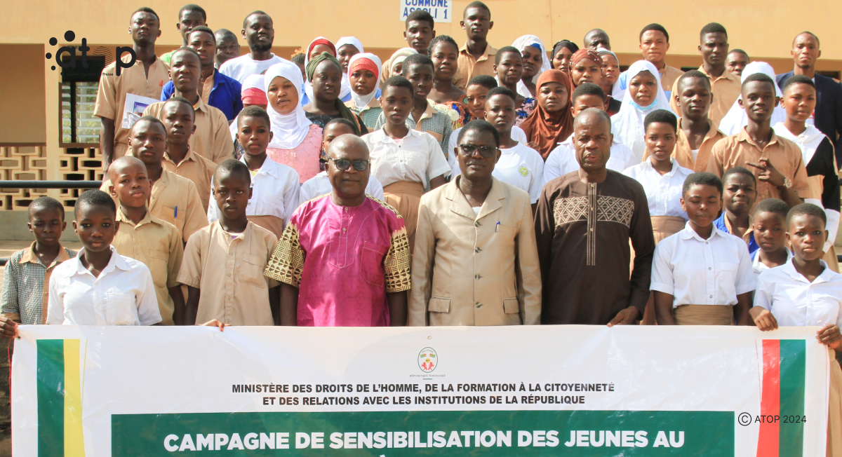 Assoli : des jeunes de Bafilo sensibilisés au patriotisme et à la culture de la paix 1 Atop.tg des jeunes de Bafilo sensibilises au patriotisme et a la culture de la