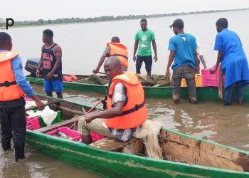 Tône/ insertion socioprofessionnelle des jeunes :  la première pêche de tilapia réalisée sur le barrage de Dalwak