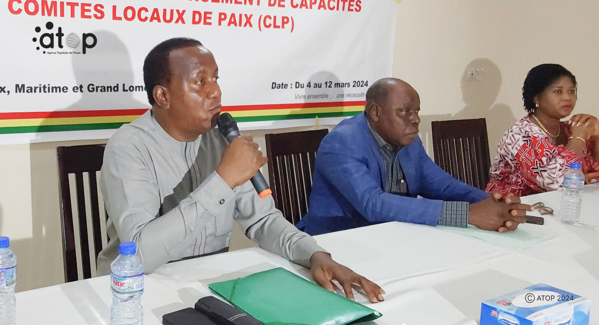 Atop.tg les membres des comites locaux de paix des plateaux est renforcent leurs capacites a Atakpame